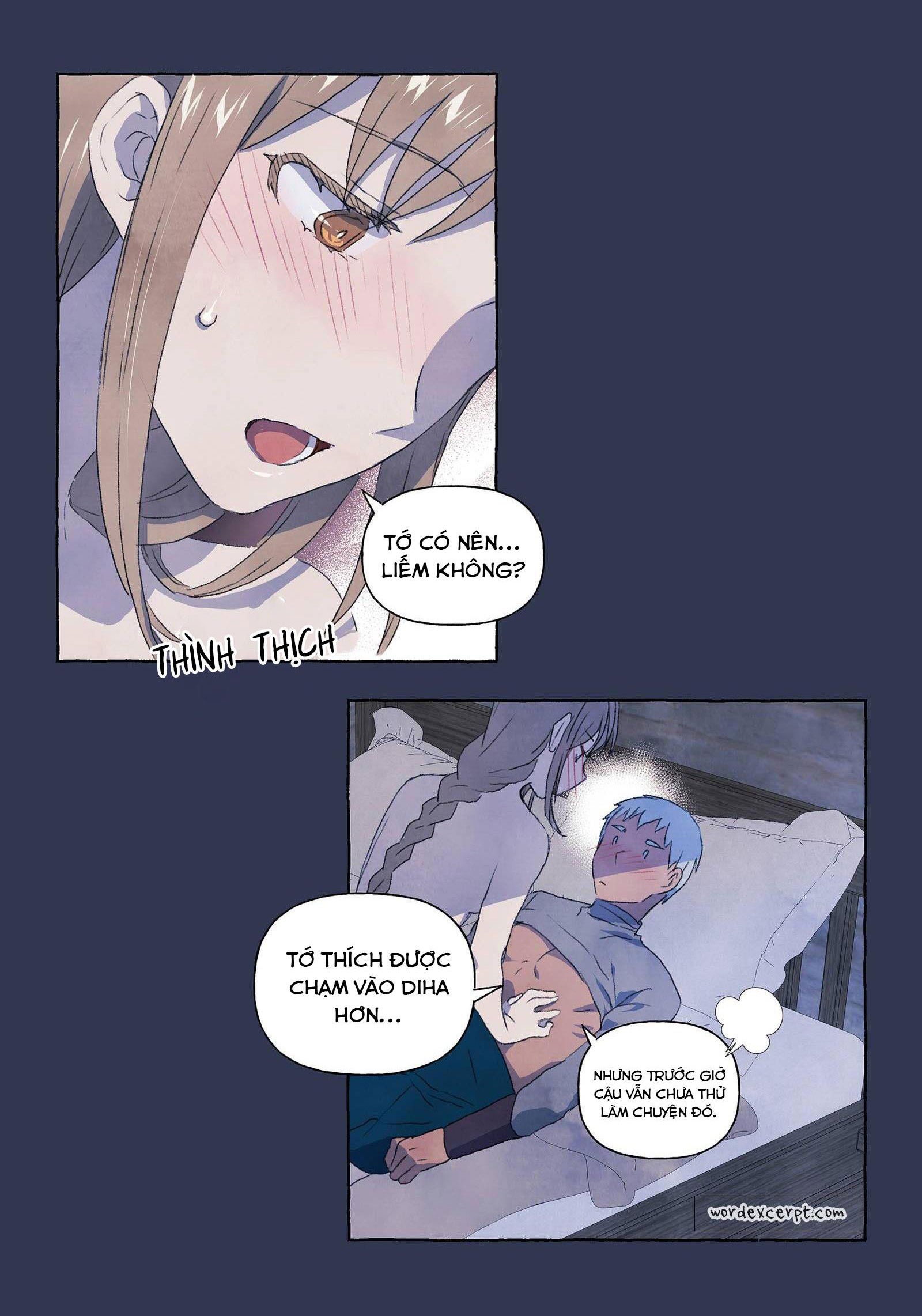 mối tình đầu của chàng sói khờ chapter 8 17