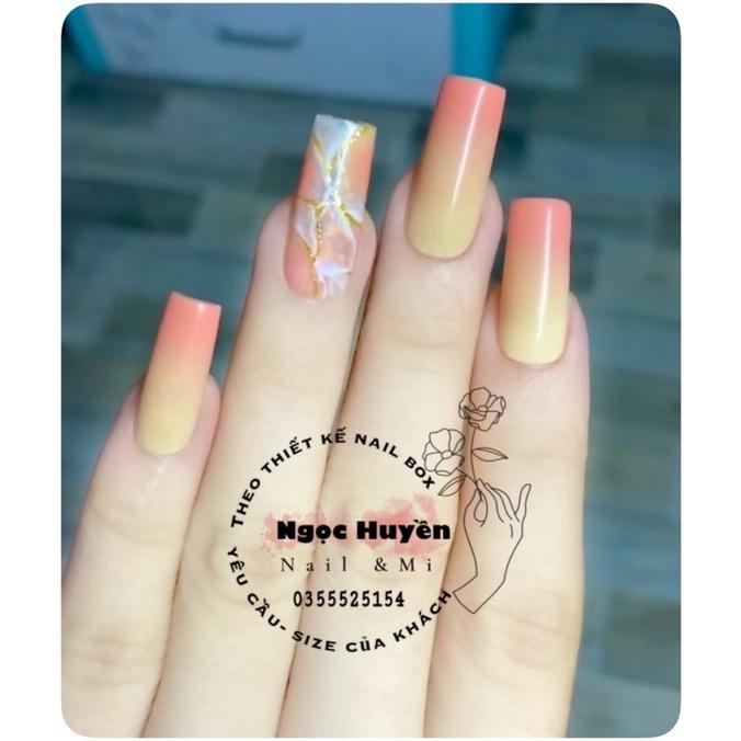 nailbox móng giả thiết kế kèm keo dũa