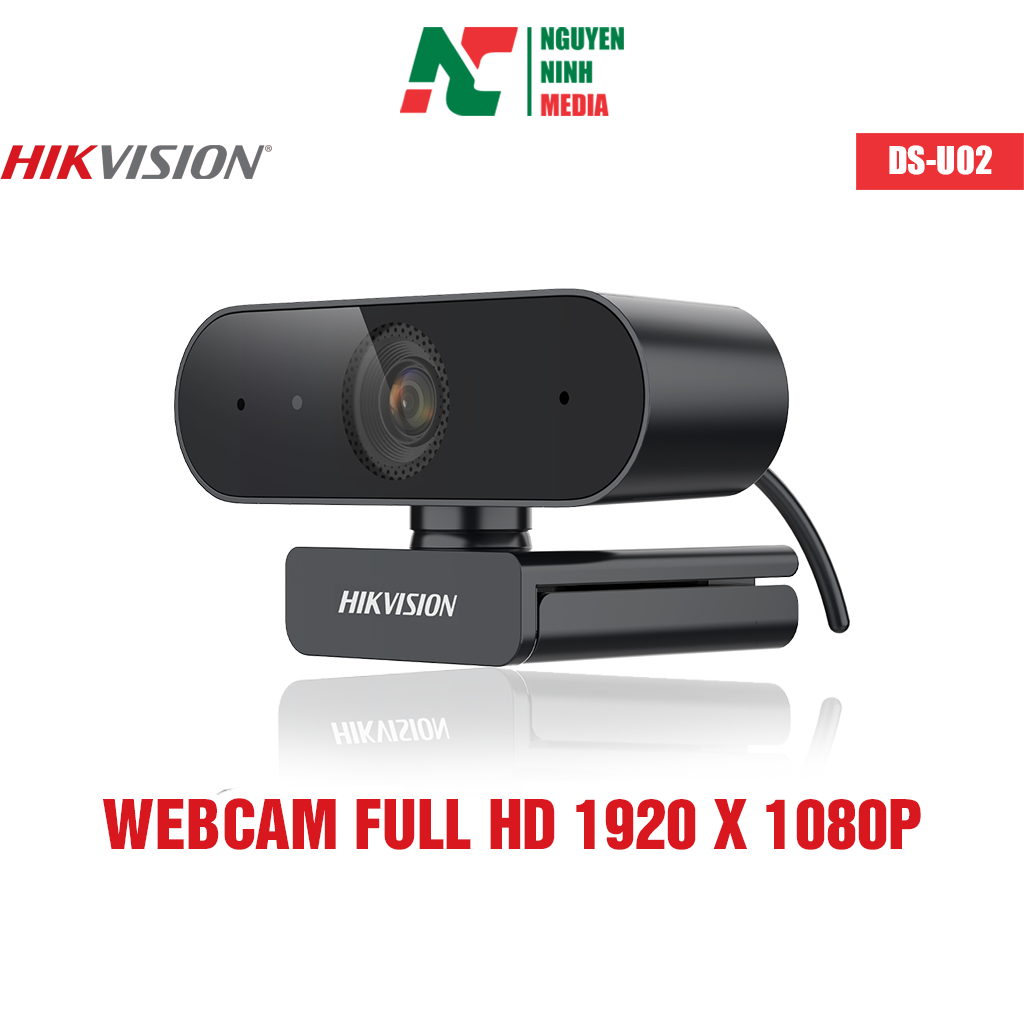 Webcam Hikvision DS-U02 Full HD (1920×1080) Tích Hợp Mic - Hàng Chính Hãng