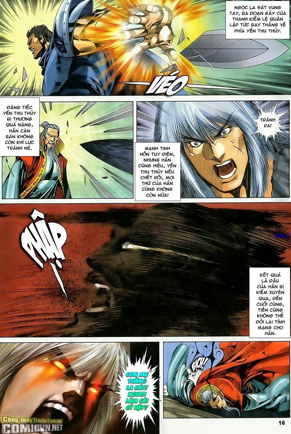 cổ long quần hiệp chapter 85 16