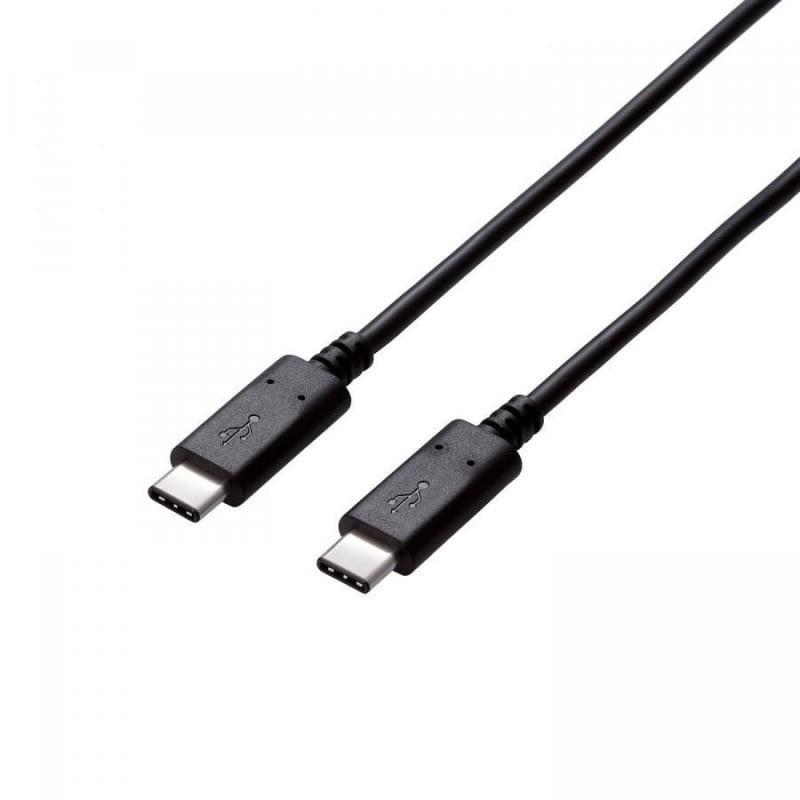 Dây cáp USB chuẩn C (C-C), 1.5m ELECOM MPA-CC15NBK - Hàng chính hãng