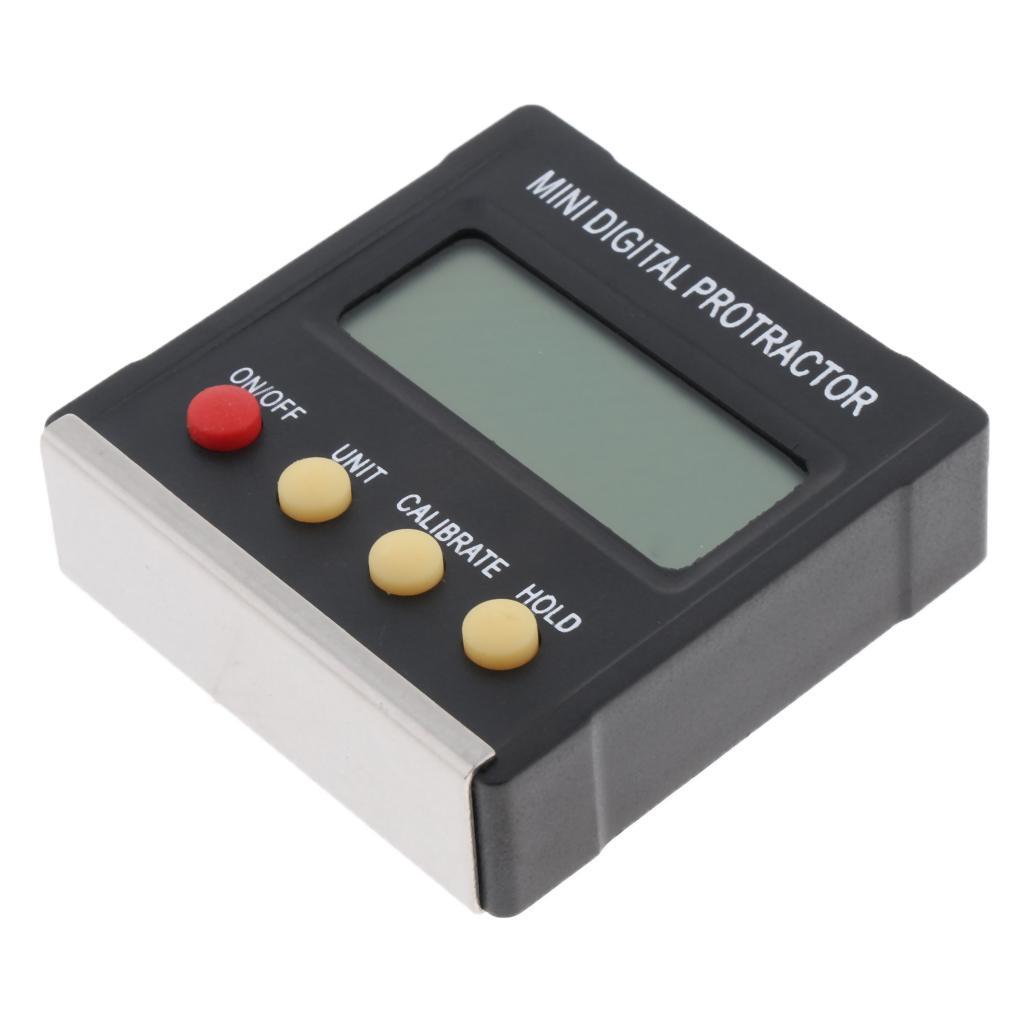 360Degree Mini Digital Protractor Inclinometer Electronic Level Box Magnetic