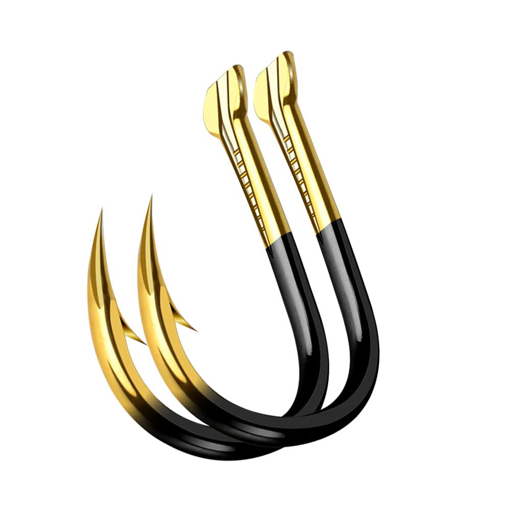 Set Gói 10 Móc Câu Cá Có Thép Gai Màu Tungsten Hợp Kim