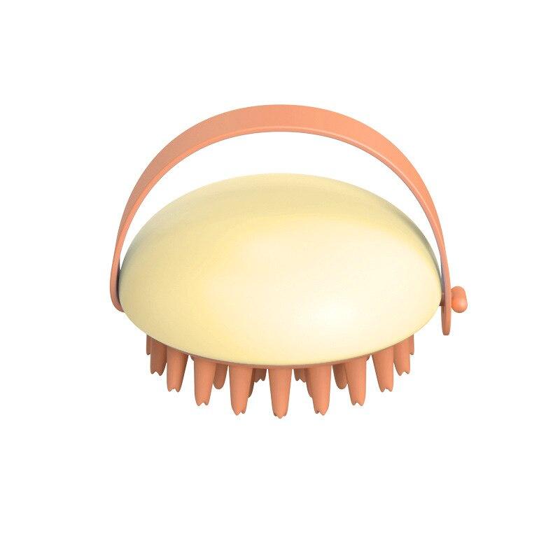 1pcs Hair Washing Comb Silicone Head Massage Brush Body Shampoo Scalp Massage Brush Comb Hair Washing Comb Shower Bath Brush
