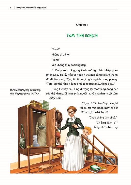 Những Cuộc Phiêu Lưu Của Tom Sawyer (Truyện Tranh)