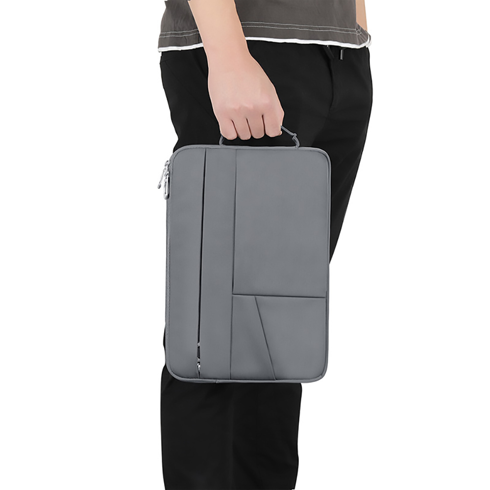Túi chống sốc SmileBox chuyên dụng cho laptop 4 ngăn quai xách đứng, vải không thấm nước cho laptop, máy macbook 13in / 14in / 15in- Hàng chính hãng