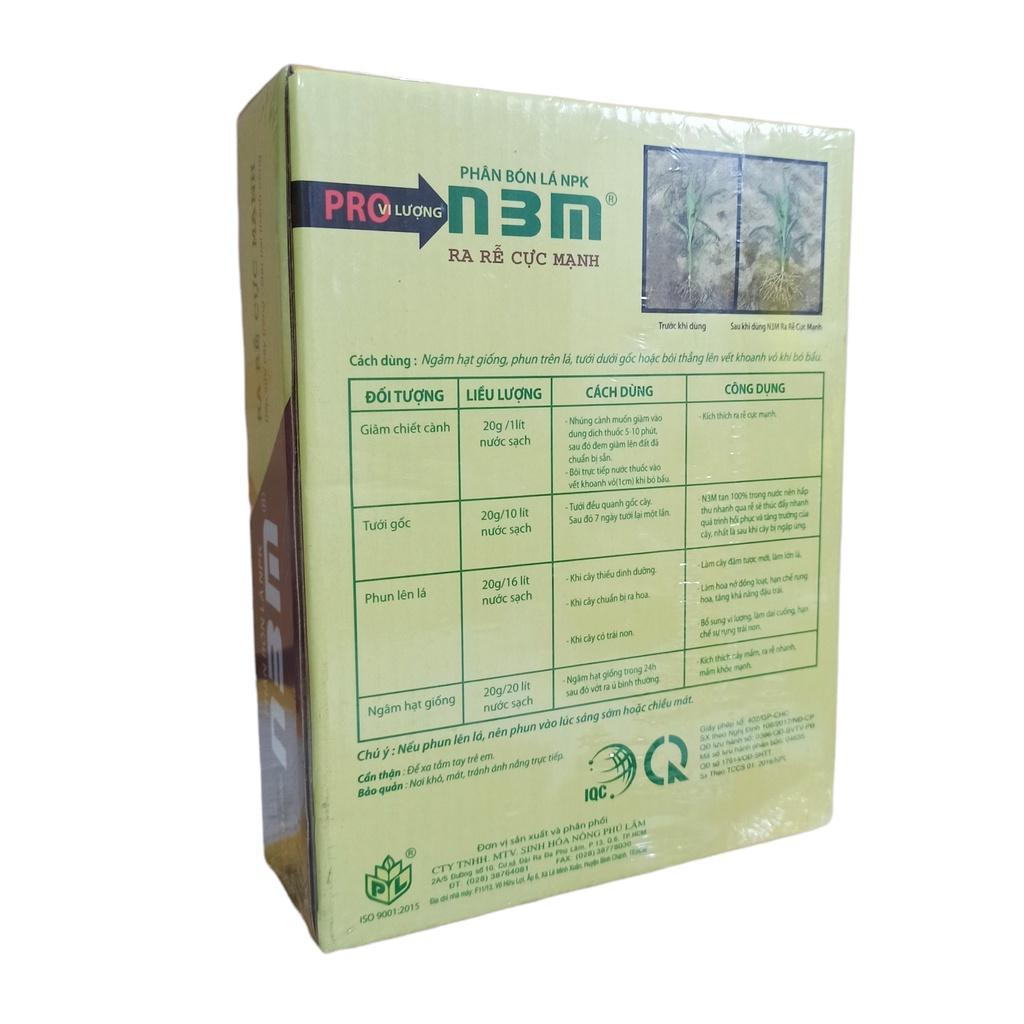 Phân bón Kích Thích Ra Rễ N3M hộp 1kg