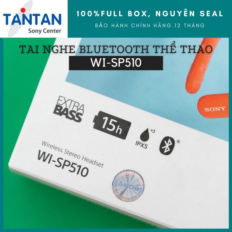 Tai Nghe BLUETOOTH THỂ THAO EXTRA-BASS Sony WI-SP510 | Hàng chính hãng