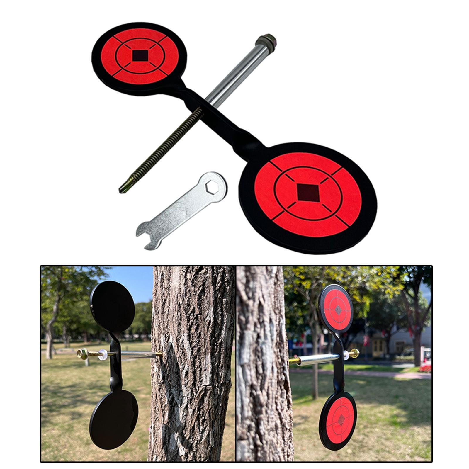 Shooting Target Reset Spinner Garden Backyard Resetting Target for Practice Outdoor