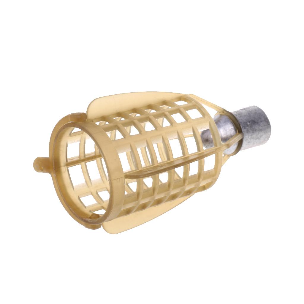 Fishing Feeder Fishing Trap Basket Lures Feeder Fish Bait Cage Fishing Tools Accessory 40g 60g 80g