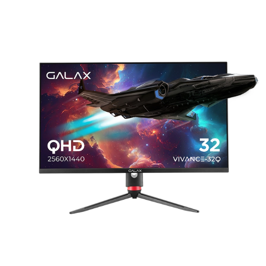 Màn Hình Gaming Galax Vivance 32Q (VI-32Q) 32 inch ( 2K QHD/IPS/165Hz/1ms ) - Hàng Chính Hãng