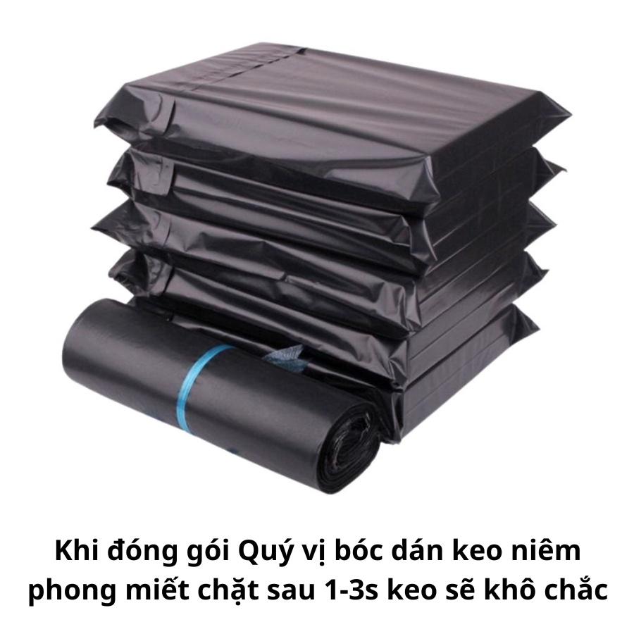 Túi niêm phong gói hàng MINPRO, túi nilon đựng hàng có sẵn lớp keo dán tự dính chắc chắn size lớn