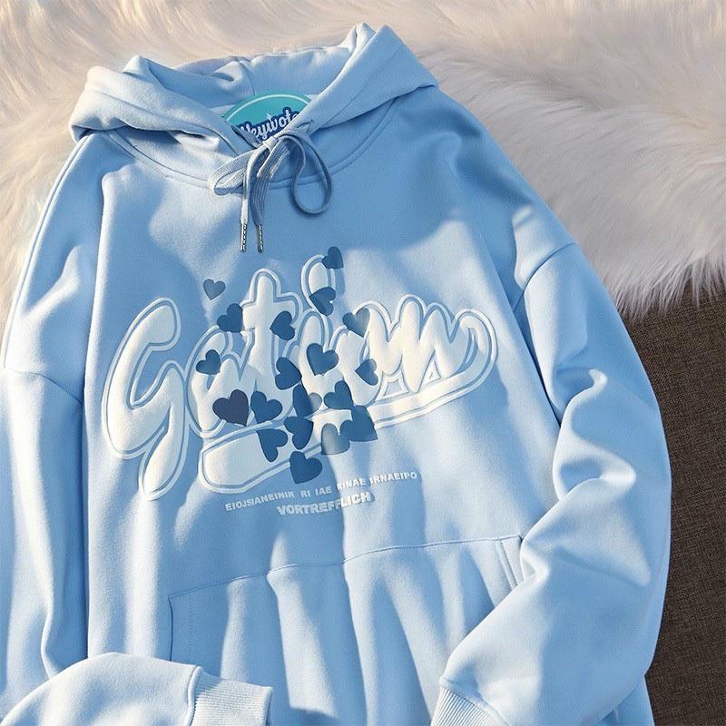 ÁO HOODIE - ÁO KHOÁC NỈ NGOẠI Dây full zip (Ảnh Thật) HOOIDE MỚI in CHỮ NỔI GOTIAW