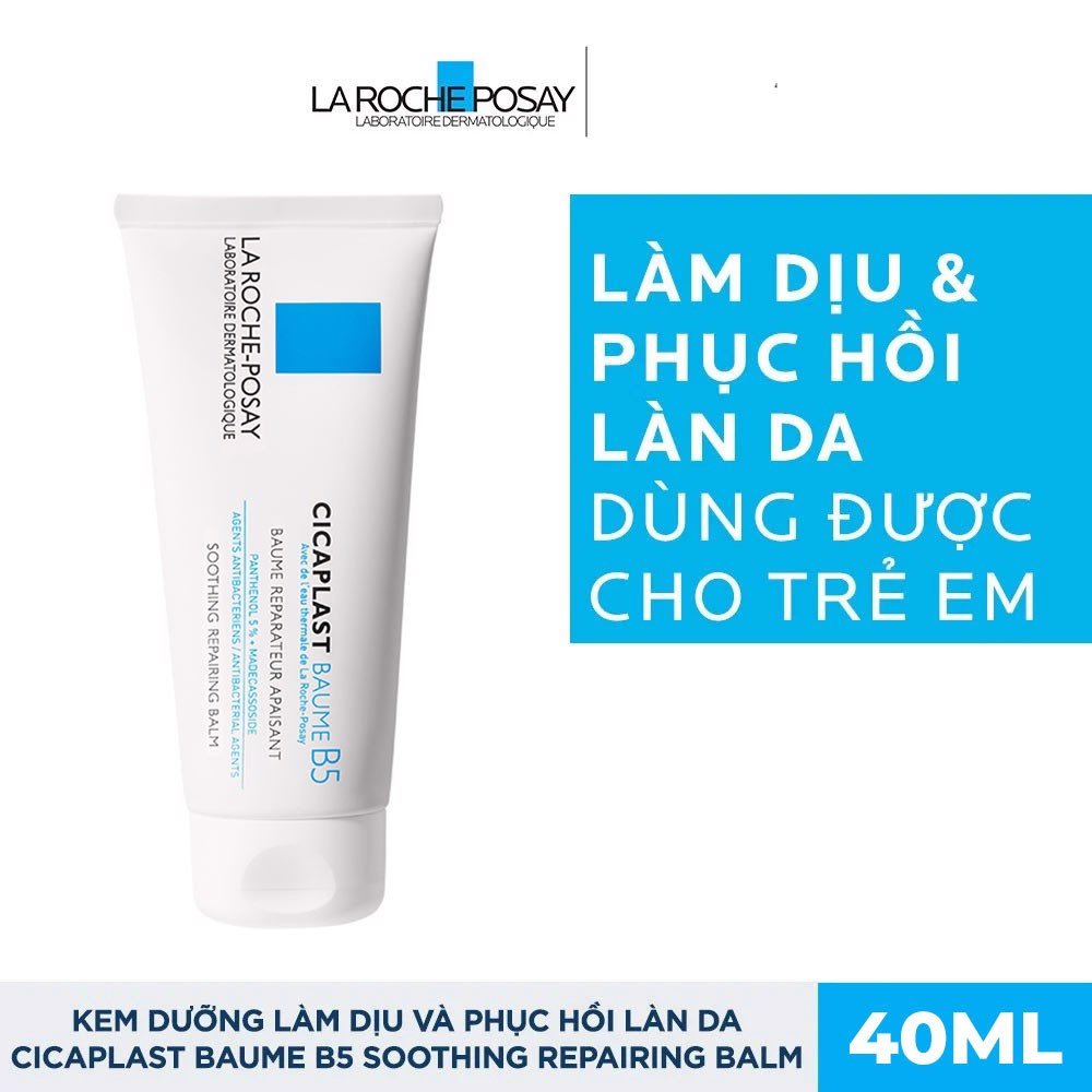 Kem Dưỡng La Roche Posay Hỗ Trợ Làm Dịu Và Phục Hồi Da Kích Ứng Nhạy Cảm Cicaplast Baume B5 Soothing Repairing Balm