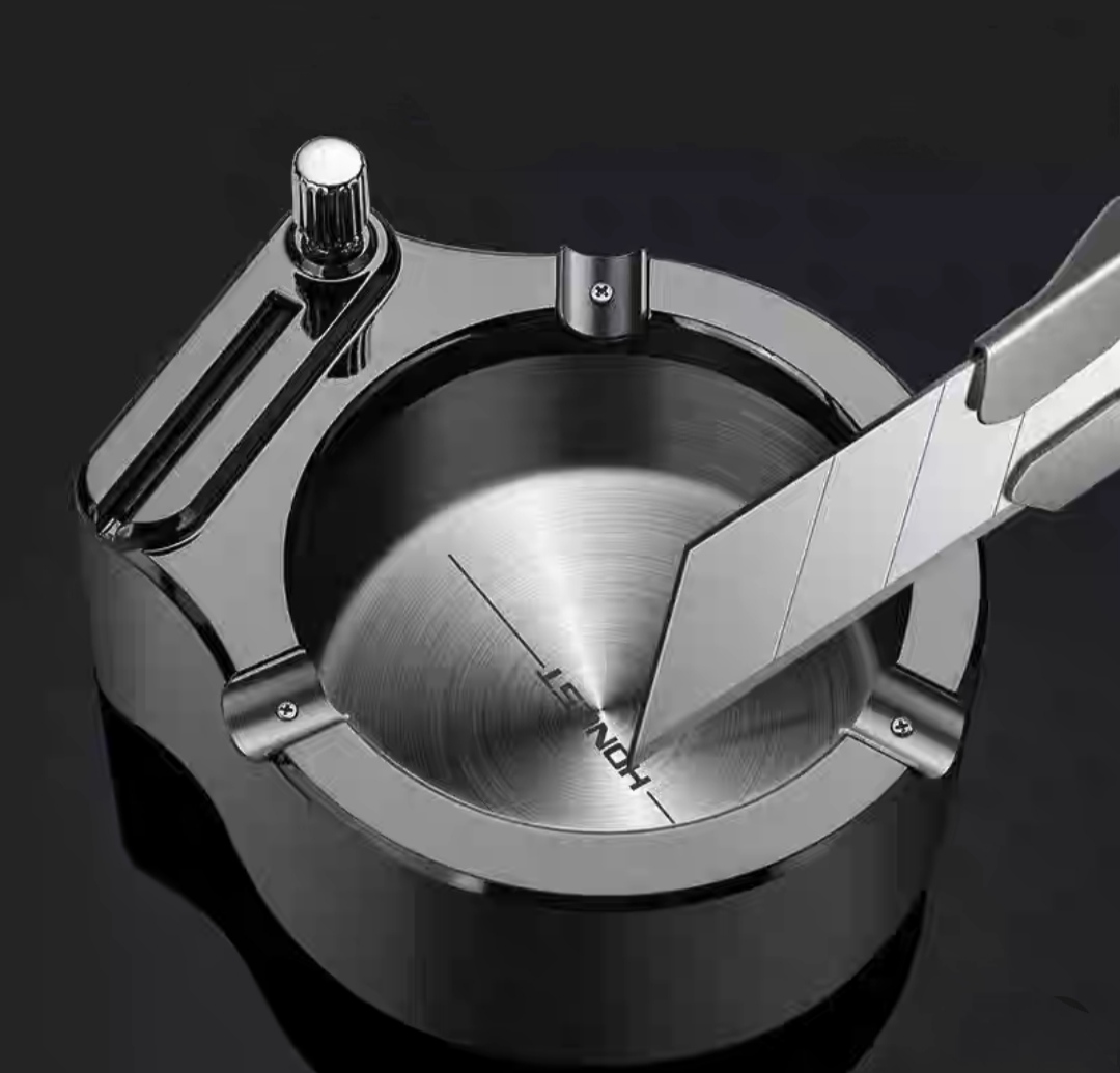 Gạt tàn thuốc Iá kiêm quẹt bật lửa xăng vĩnh cữu Cao cấp