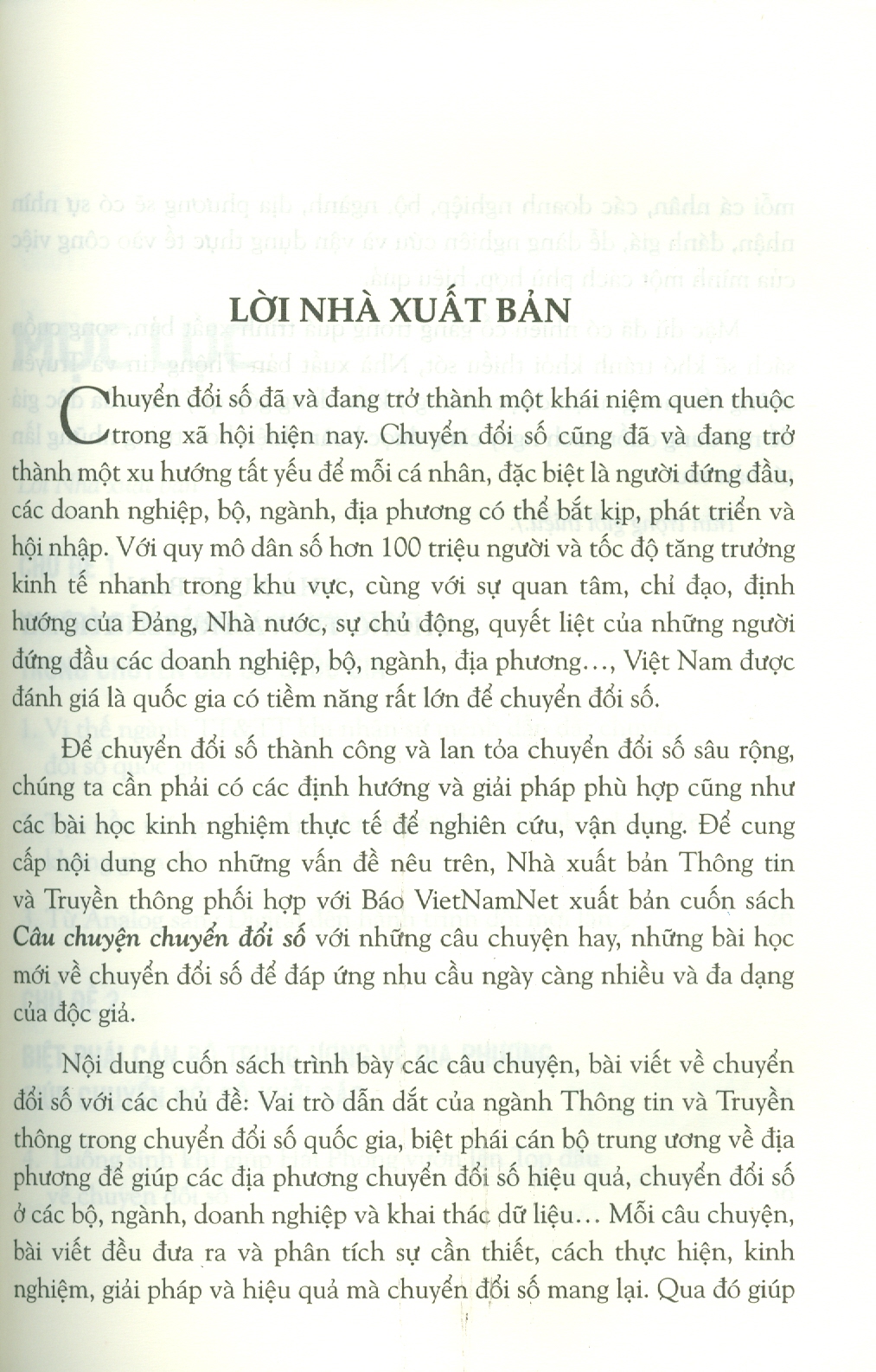 Câu chuyện chuyển đổi số