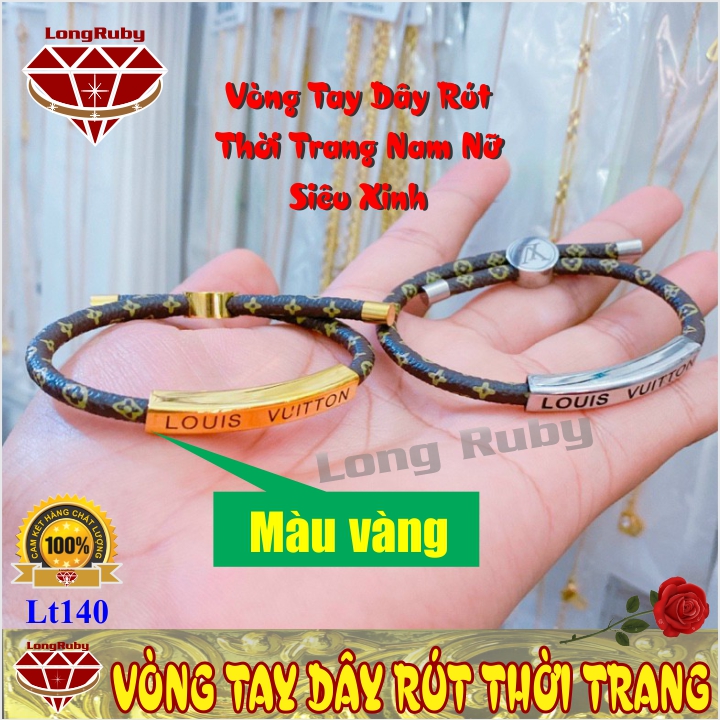 Lắc Tay, Vòng Tay Dây Rút Thời Trang Nam Nữ Siêu Sang - LT140A