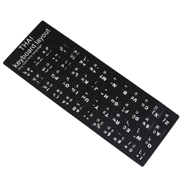 Hình ảnh Miếng dán bàn phím tiếng Thái Lan (Thai Keyboard Stickers)