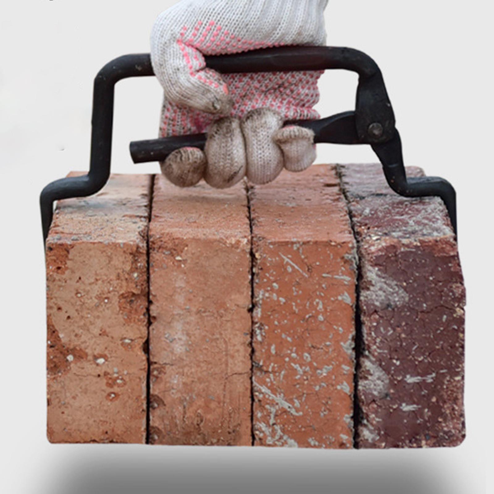 Brick Steel Clamp Reusable Sturdy Portable Clamping Supplies Heavy Duty