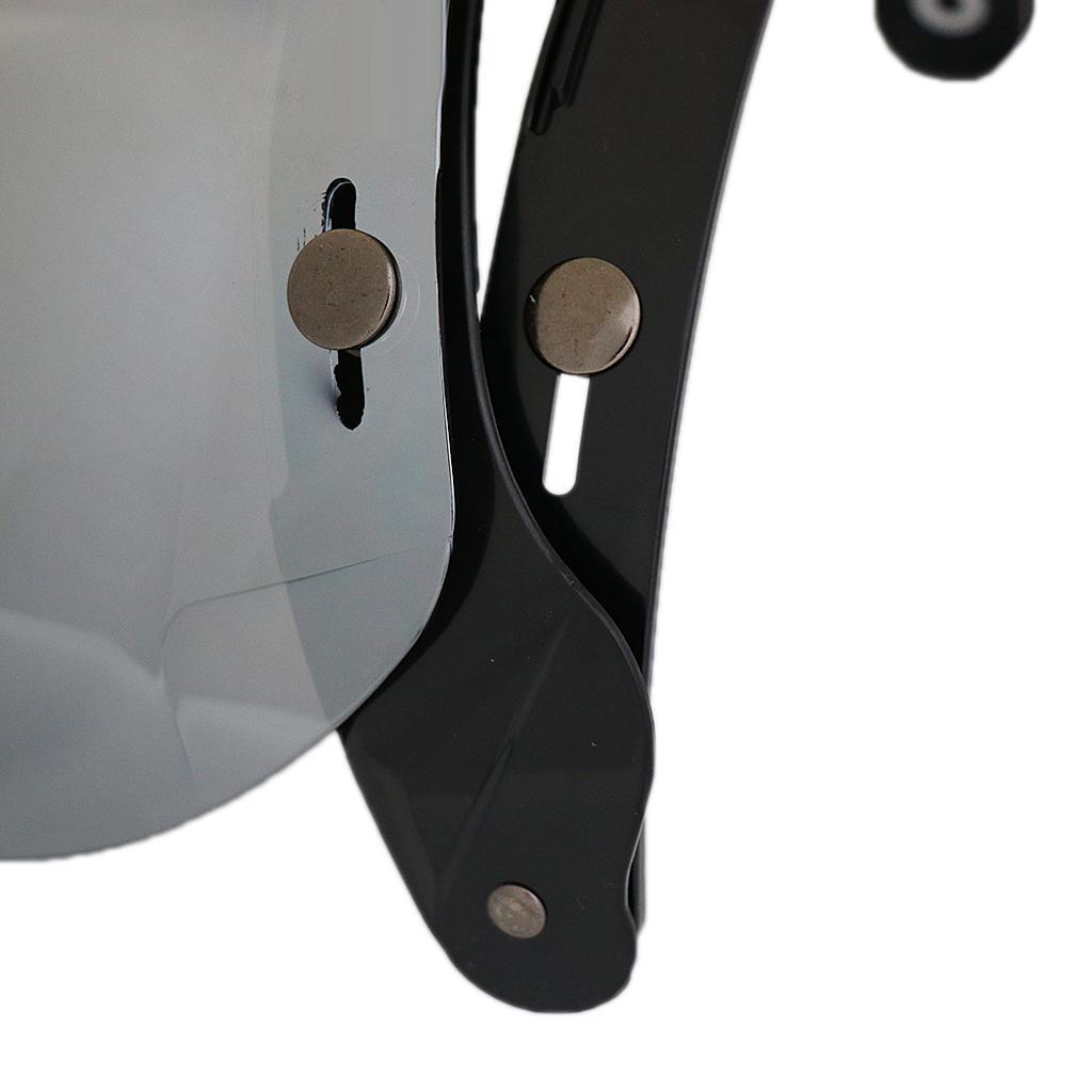 Motorcycle 3 Snap Helmet Visor Shield Flip Up Down Lens for Harley