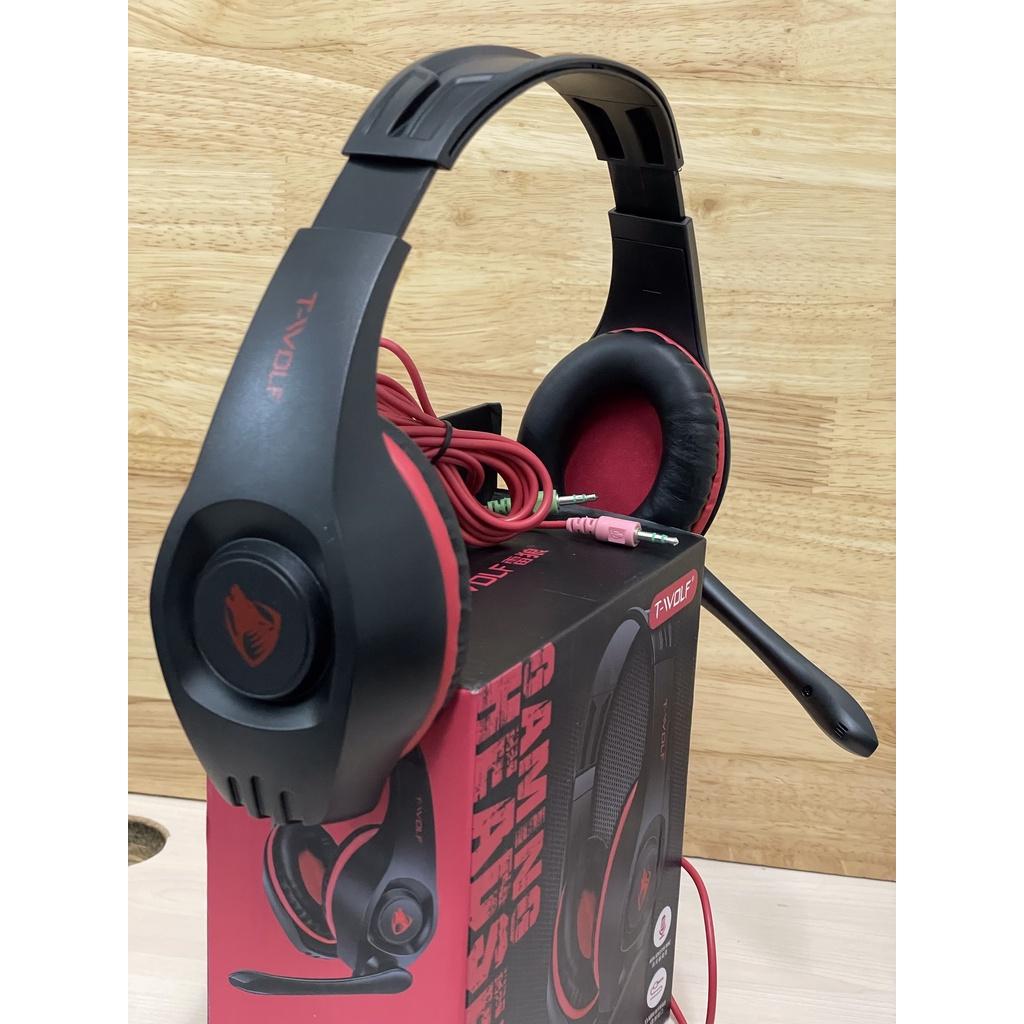 HEADPHONE TAI NGHE GAMING T-WOLF H120 (BH 6 Tháng)