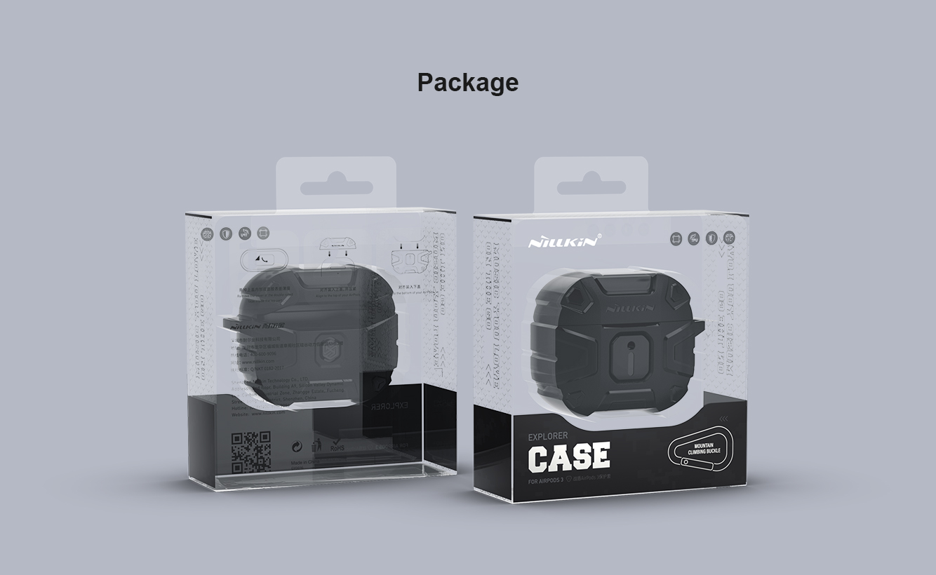 Ốp Case Ốp Nillkin Explorer Dành Cho Airpods 3, Nhiều Màu Sắc - Hàng Chính Hãng