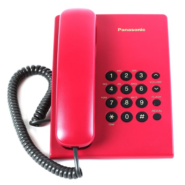 Điện Thoại Để Bàn Panasonic Kx - Ts500Mx - Hàng Chính Hãng - Đỏ