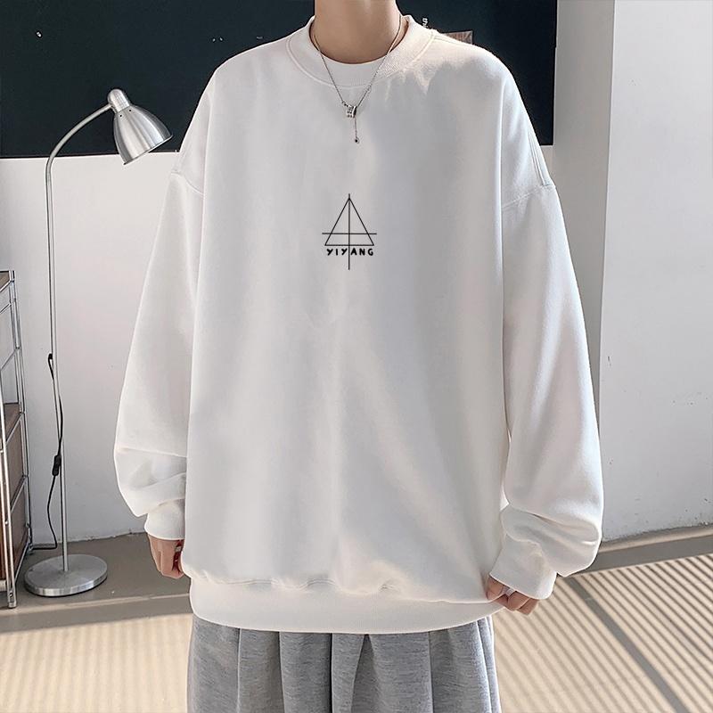 Áo Sweater YIYANG oversize LOHA Basic, áo nỉ Nhật cao cấp dài tay Unisex LOHA