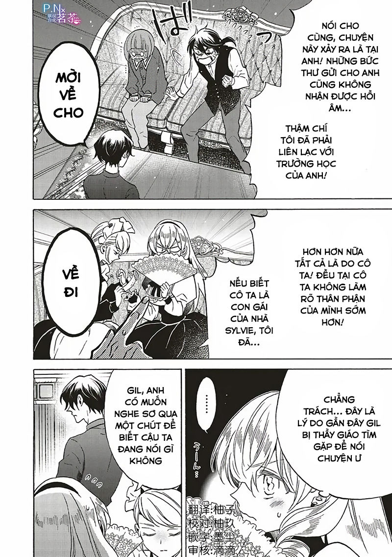 kẻ phản diện, cecilia silvie, không muốn chết, thế nên cô đã cải nam trang chapter 22.1 1