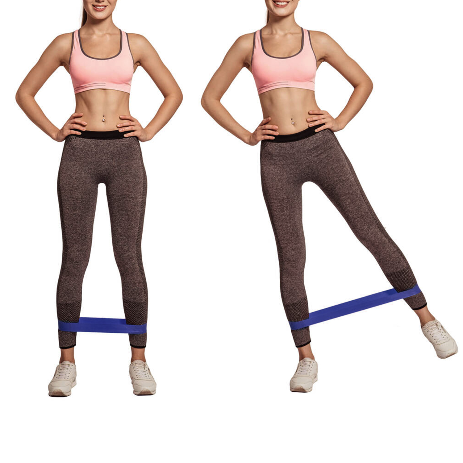 Bộ 5 dây kháng lực đàn tập cho tập yoga phòng tập thể dục tại nhà
