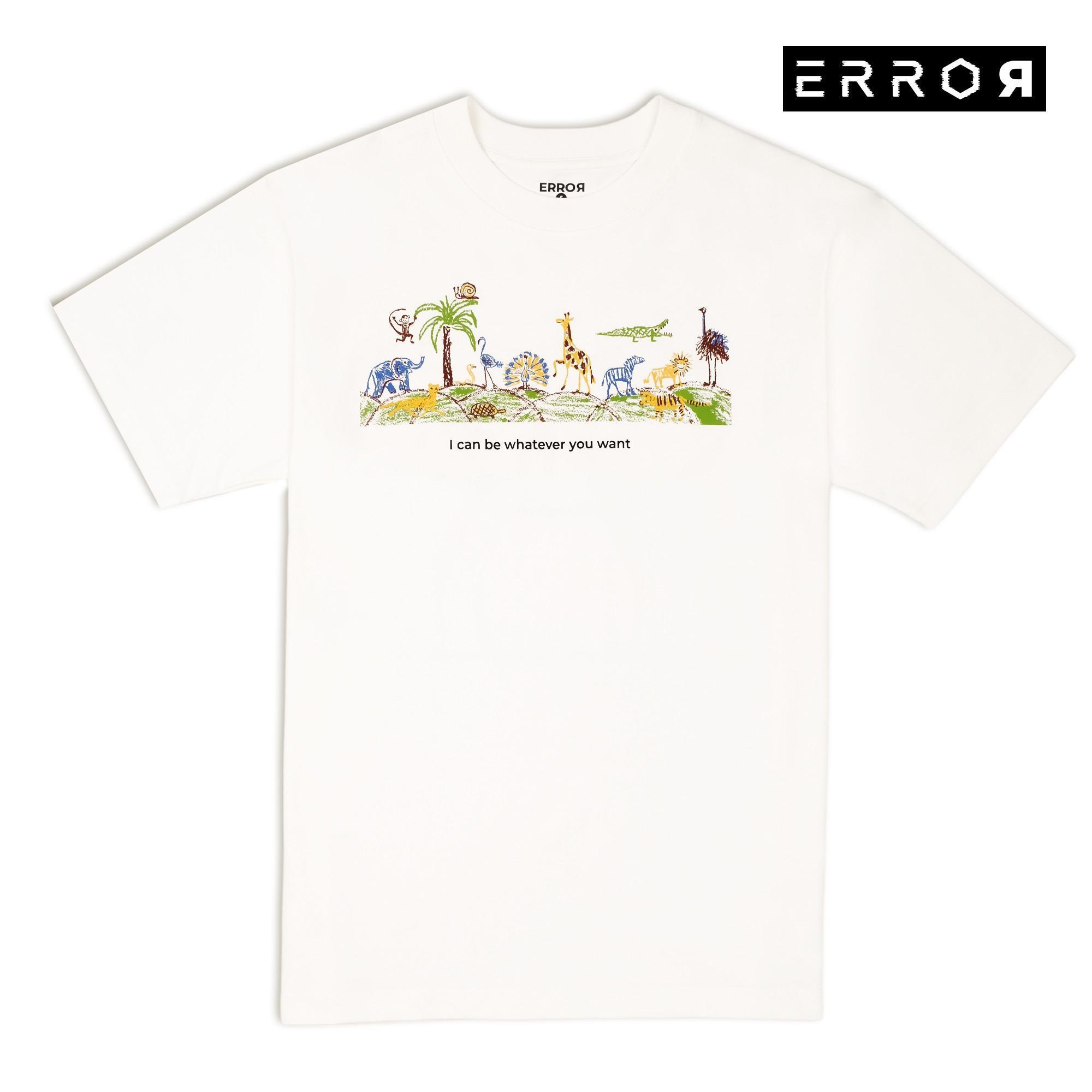 Áo Thun Oversize Nam Nữ The Zoo Local Brand Error Cotton Mỹ 100% Tee Basic Màu Trắng Vải Trơn Không Xù Lông Thoải Mái