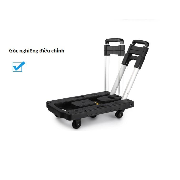 Hot - Xe kéo hàng, hành lý gấp gọn du lịch chịu tải 200kg DG-3832