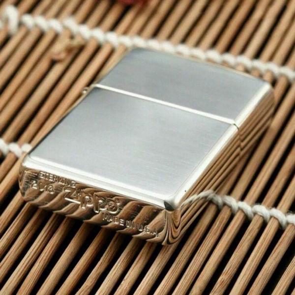 Bật Lửa Zippo 15 - Bật Lửa Zippo High Polish Sterling Silver