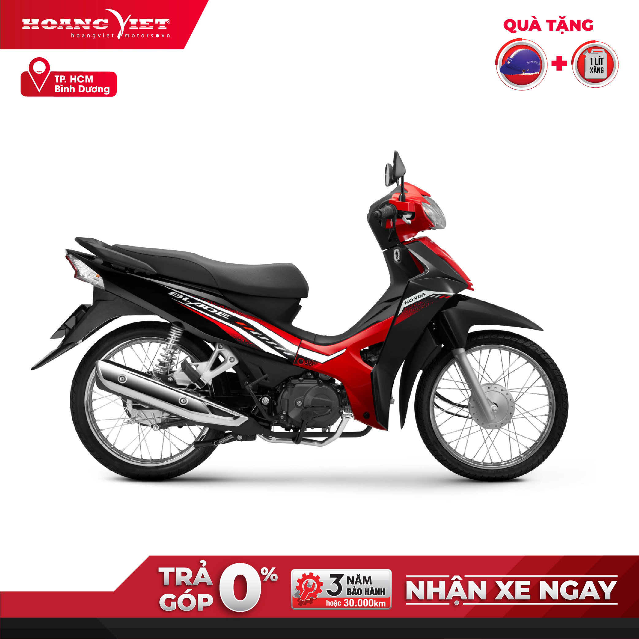 Xe máy Honda BLADE phiên bản Tiêu Chuẩn 2023