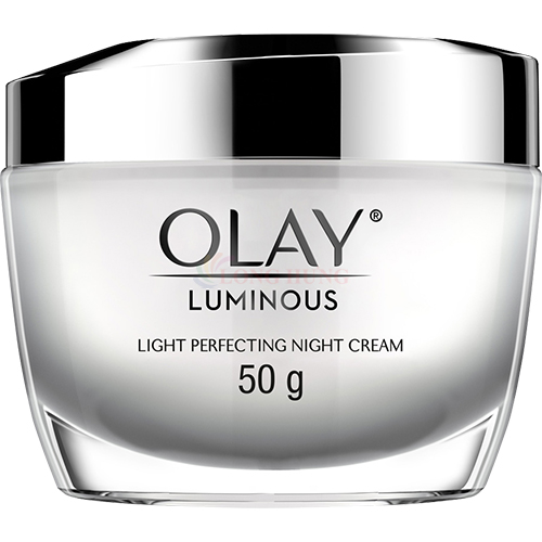 Kem dưỡng trắng da ban đêm Olay Luminous Light Perfecting Night Cream (50g) - Hàng chính hãng