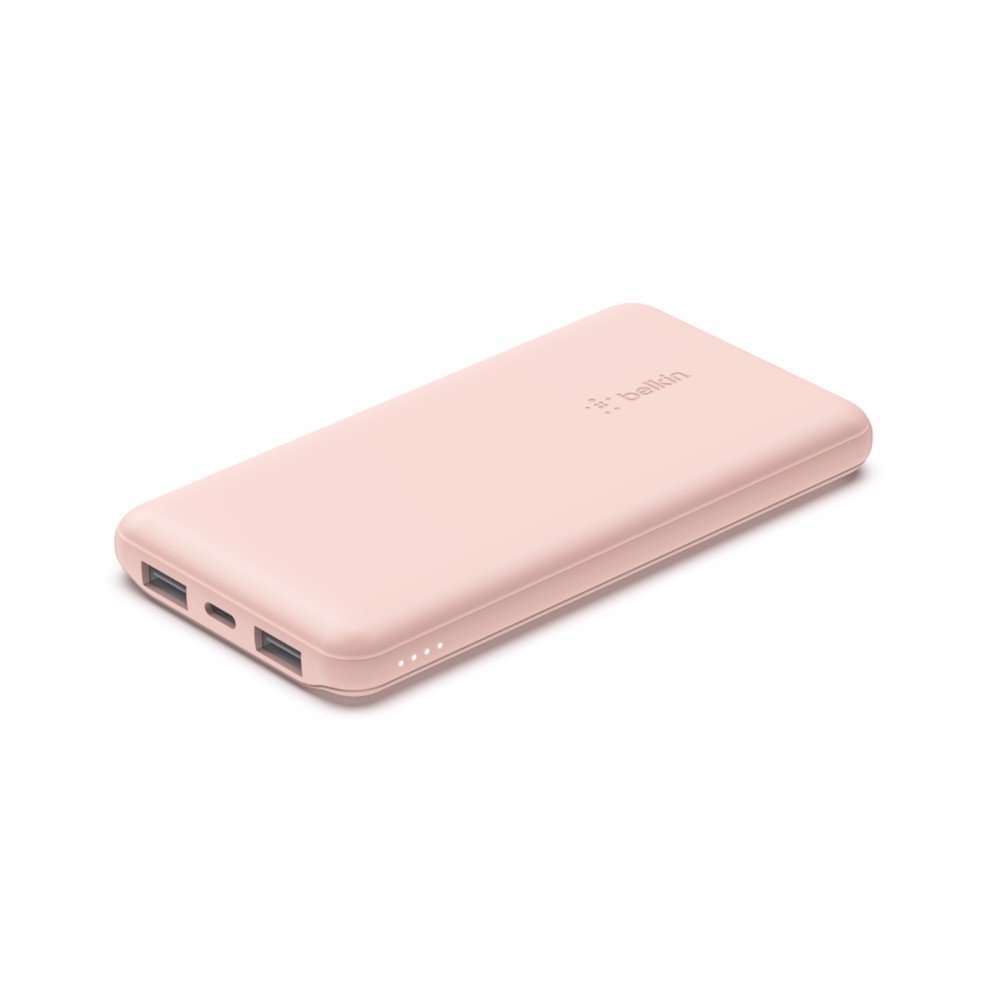 Pin sạc dự phòng Polymer Pocket Power 10,000 mAh, 15w PD, cáp đi kèm A-C Belkin - BPB011bt