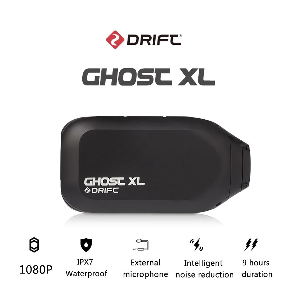 Drift Ghost XL Action Camera 1080p Full HD Video Camera xe máy Xe đạp Xe đạp Sport Camera trực tiếp IPX 7 Trò chơi chống thấm nước cam