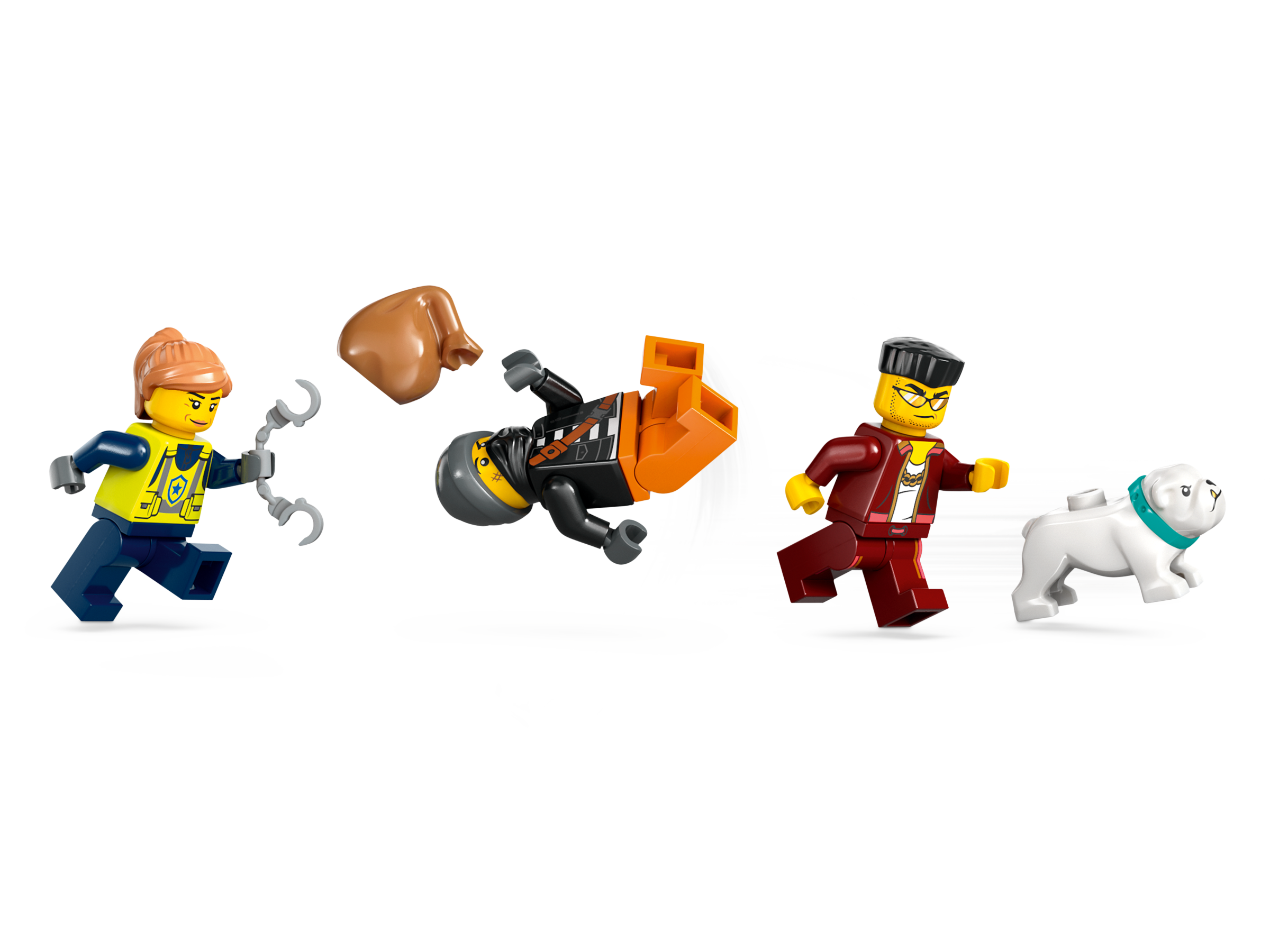 Đồ Chơi Lắp Ráp Tàu Cảnh Sát Và Hang Ổ Tội Phạm - Police Speedboat And Crooks' Hideout - Lego City 60417 (311 Mảnh Ghép)