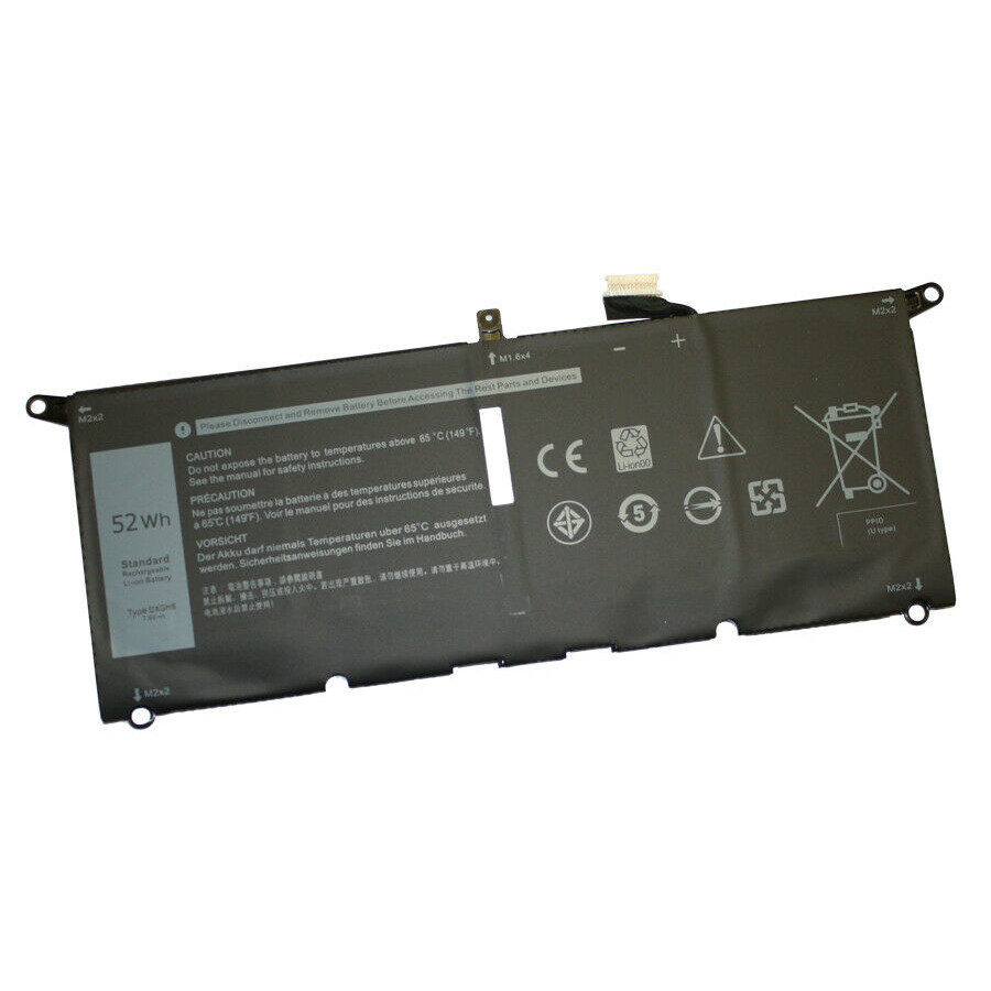 Pin dành cho Laptop DELL XPS 13 9370,  DELL XPS 13 9380 - G8VCF 0H754V DXGH8