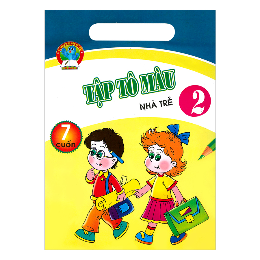 Bộ Túi Tập Tô Màu Nhà Trẻ Tập 2 (7 Cuốn)