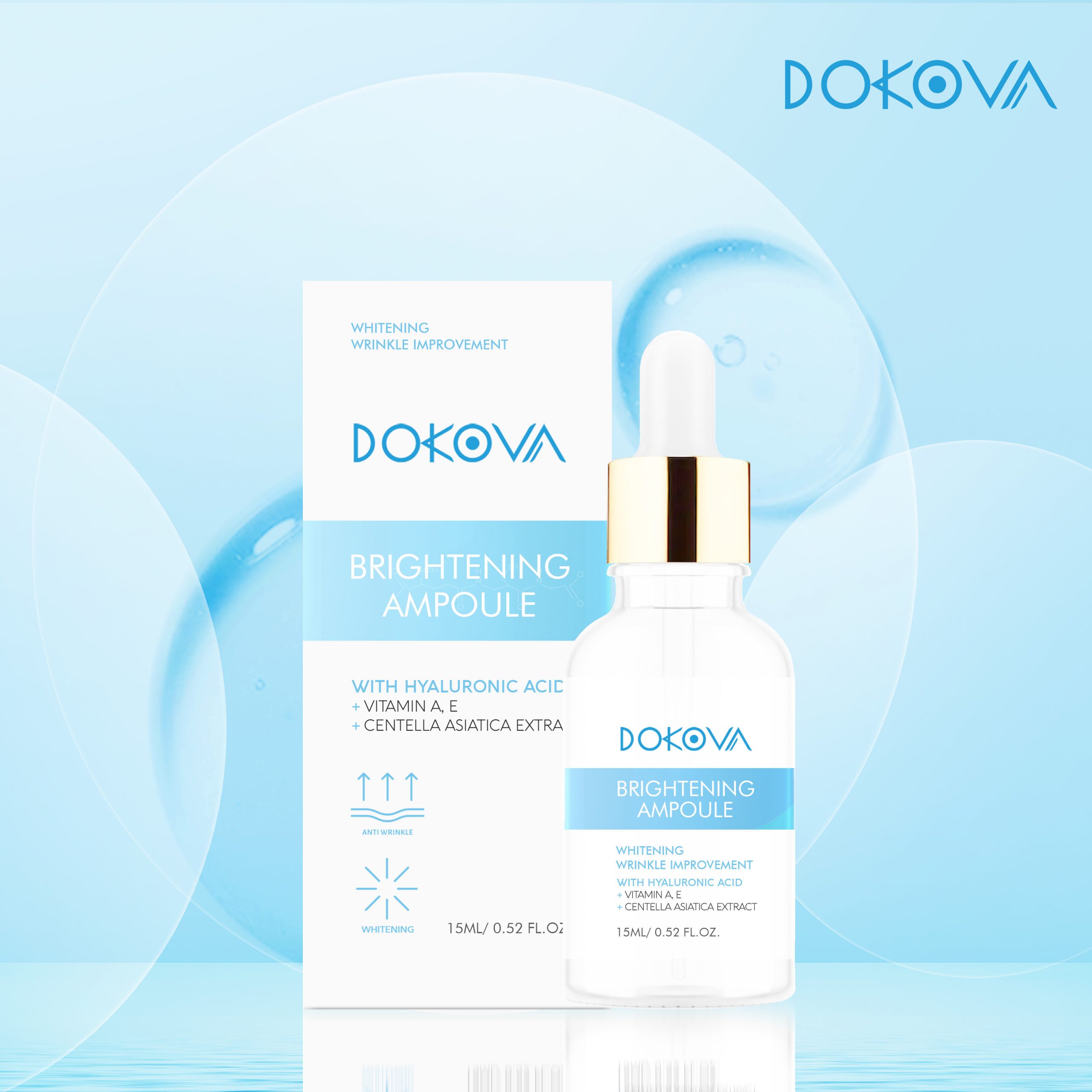 Huyết thanh mờ nám, sạm da và trẻ hóa Dokova lọ 15ml