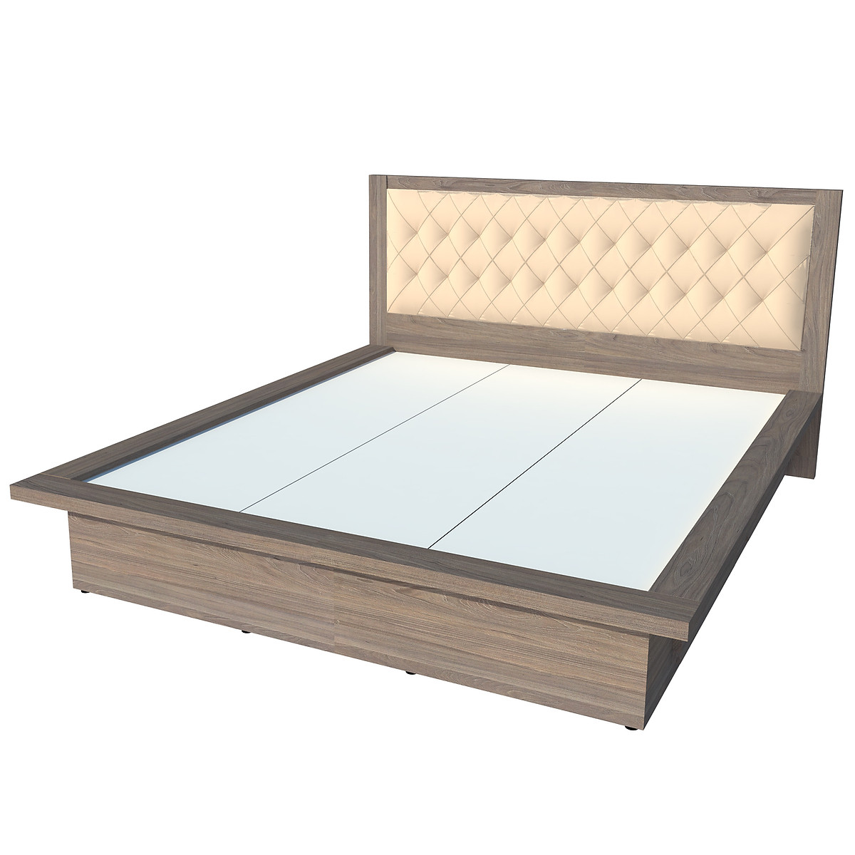 Giường ngủ 2 hộc kéo Tundo 140cm x 200cm