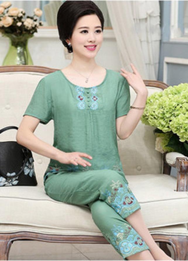 Bộ Đồ Mặc Nhà Cho Người Trung Niên, Người Lớn Tuổi NG08