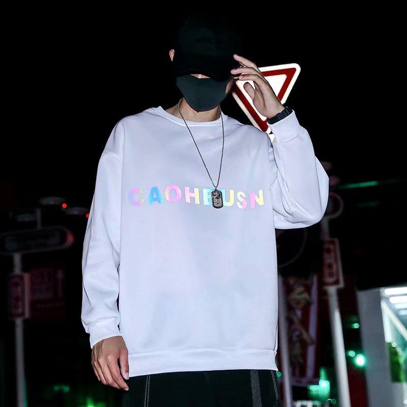 Áo Thun Nam Dài Tay Cổ Tròn Thời Trang Hàn 4 Màu Cỡ M-3Xl