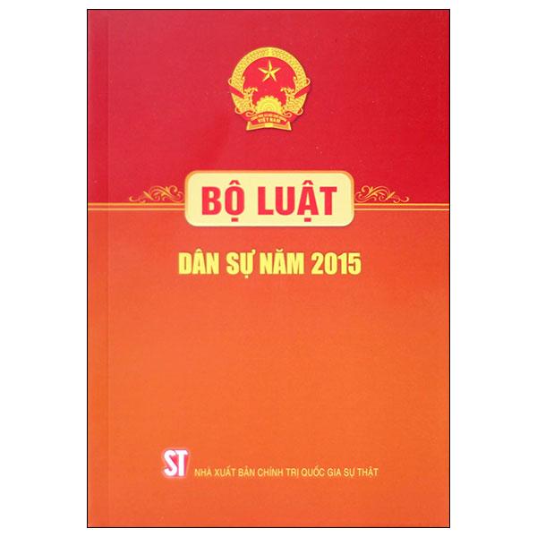 Sách - Bộ Luật Dân Sự Năm 2015