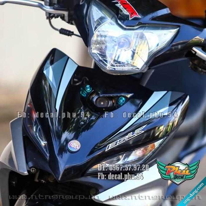 Tem Rời Exciter 135 2011-2014 LC đen bạc