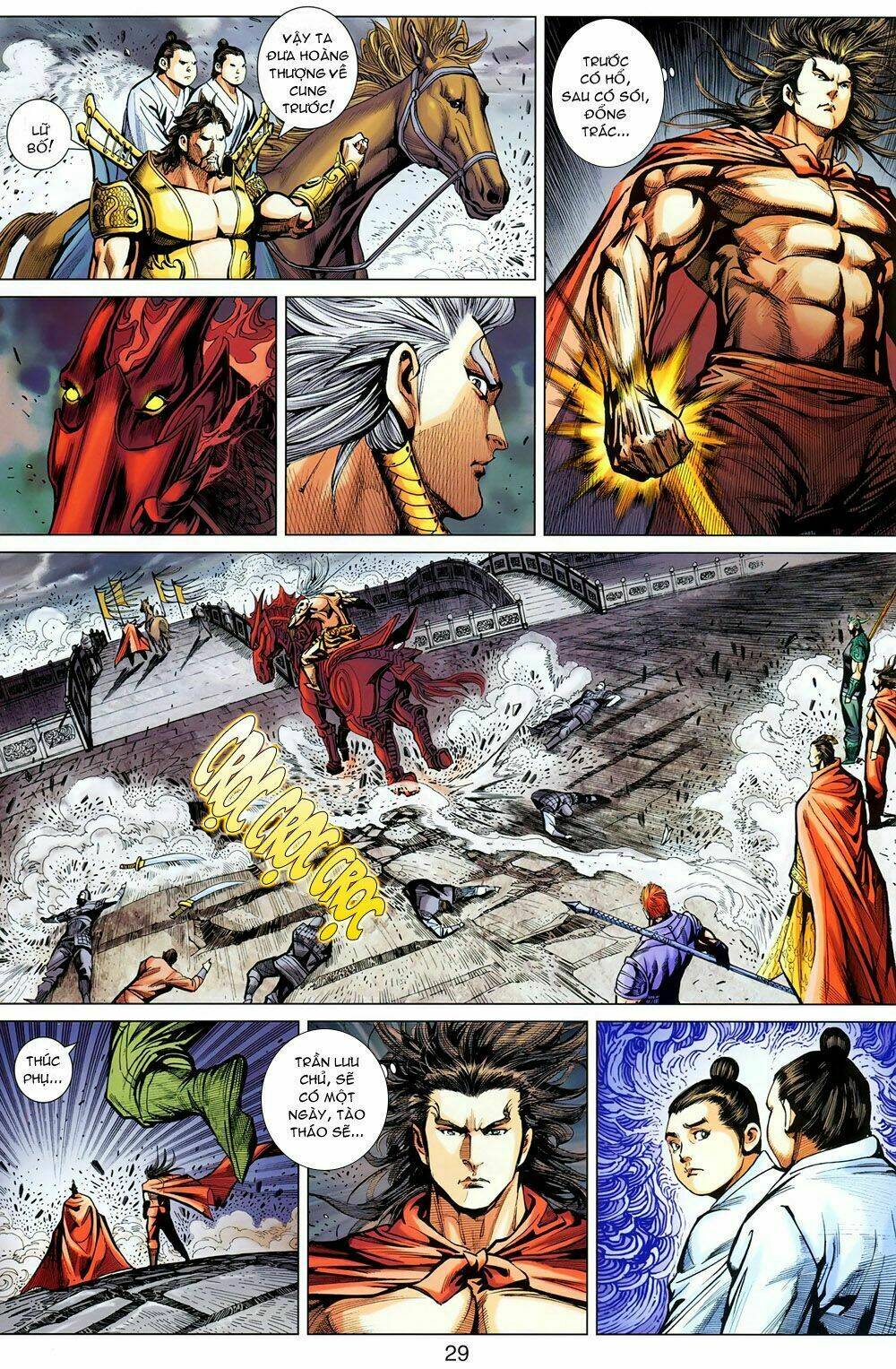 thiên tử truyền kỳ 7 - tam quốc kiêu hoàng chapter 20 27