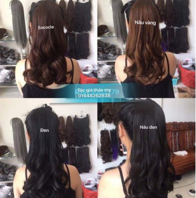 Tóc cột xoăn 50cm cao cấp️