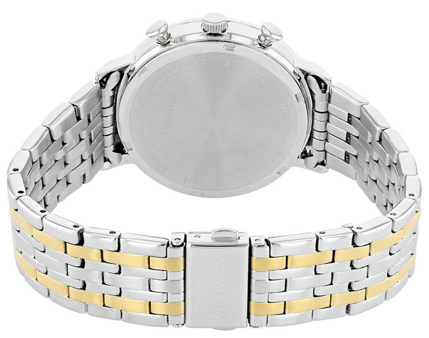 Đồng Hồ Nam Citizen Dây Thép Không Gỉ AN3614-54E - Mặt Đen