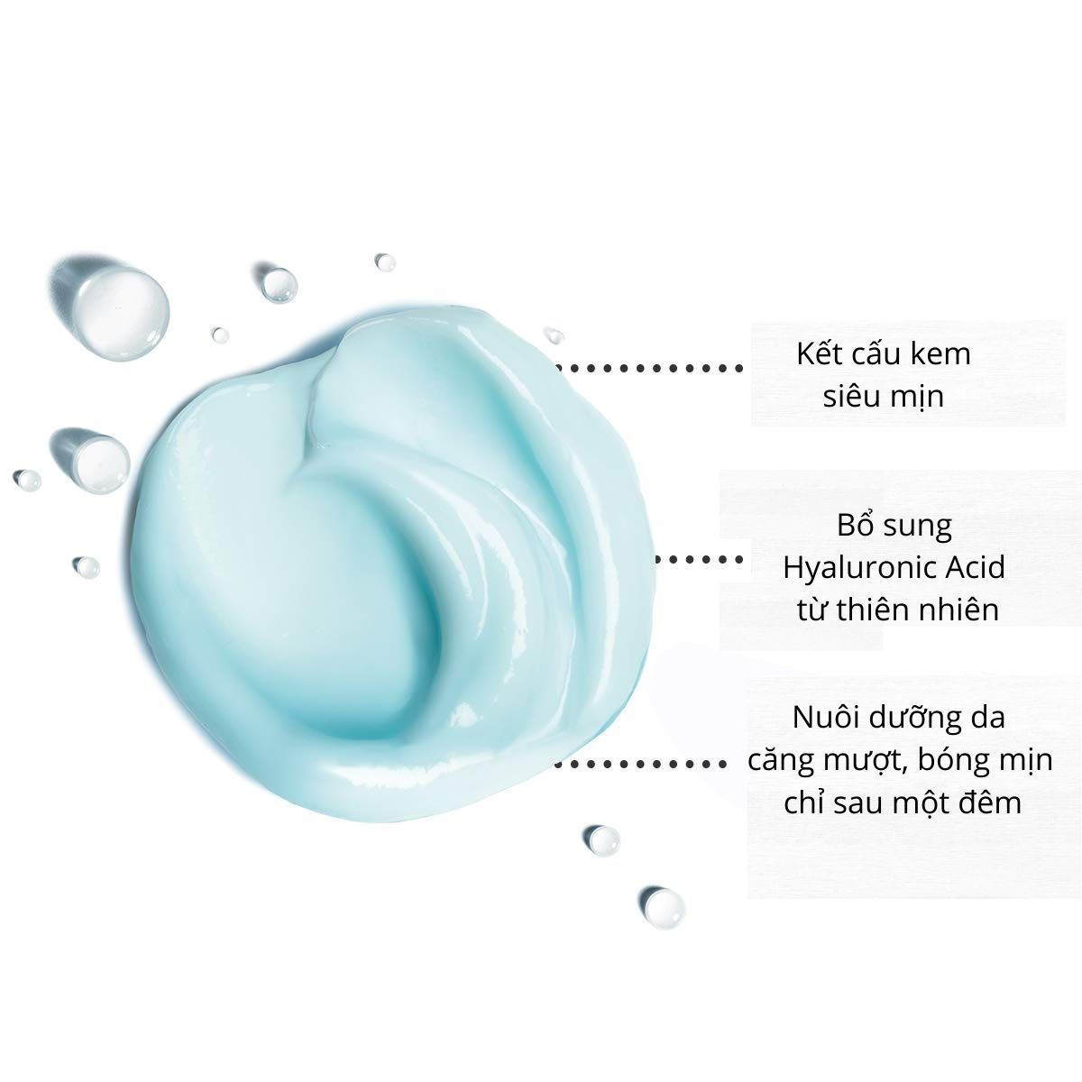 Mặt Nạ Ngủ Cung Cấp Nước Tức Thì Vichy Aqualia Masque Nuit - 100690954 (15ml)